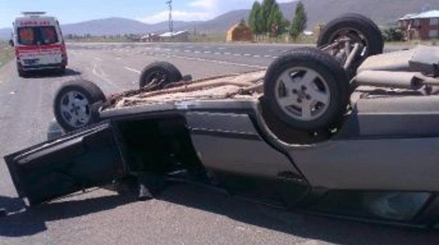 Pasinler&rsquo;de Trafik Kazası: 4 Yaralı