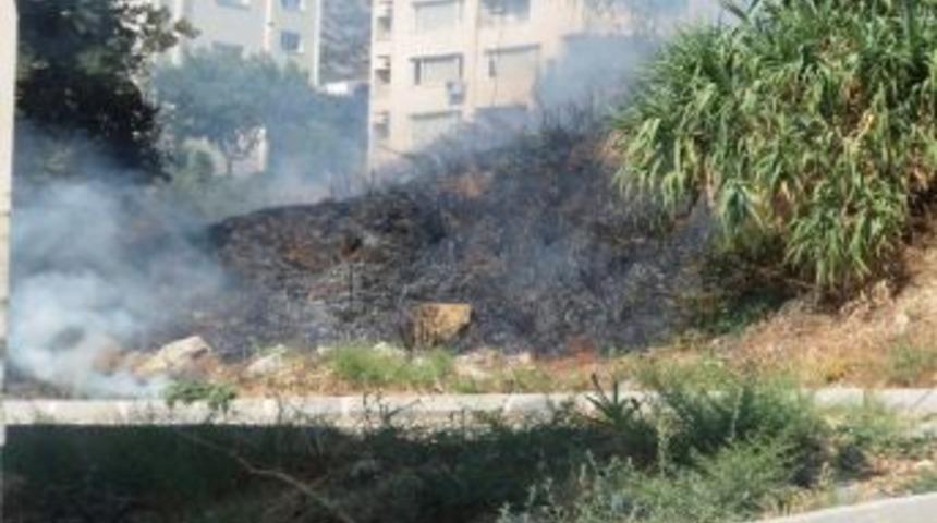 Kuşadası &Ccedil;evre Yolunda Korkutan Yangın