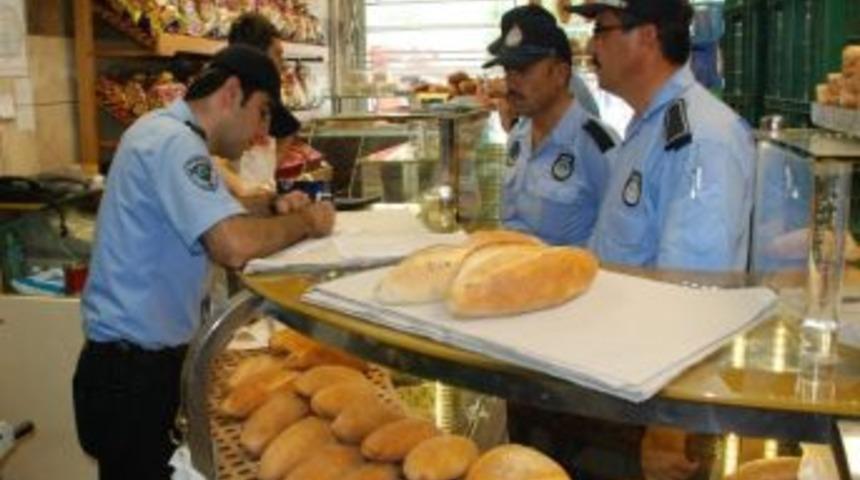 Karatay Zabıtasından Ekmek Gramajı Denetimi