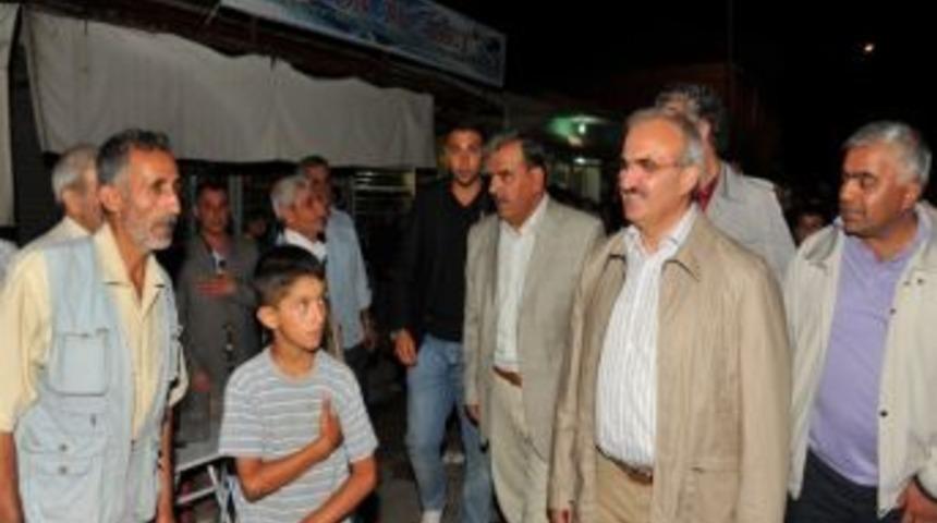 Vali Karaloğlu, Vatandaşlarla &Ccedil;ay İ&ccedil;ip Sorunlarını Dinledi