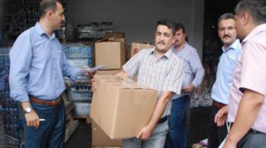 &Ccedil;AYED, Erzak Yardımı Yaptı