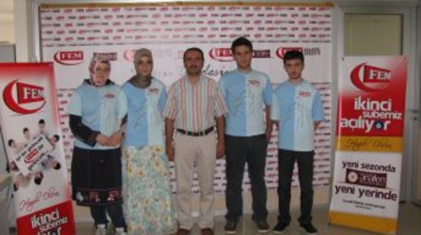 &Ccedil;orum'da LYS Birincileri Samanyolu Ve FEM'den