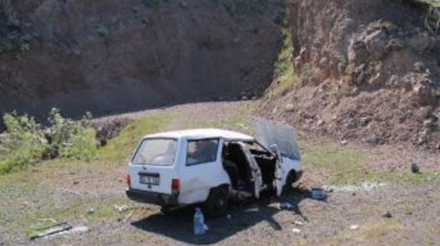 &Ccedil;ıldır'da Trafik Kazası; 1 Yaralı