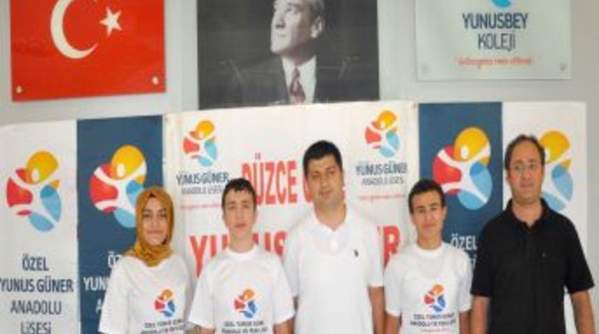 D&uuml;zce &Ouml;zel Yunus G&uuml;ner'den LYS'de T&uuml;rkiye Derecesi