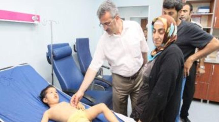 Başkan K&ouml;şker Acil Serviste Yatan Hastaları Ziyaret Etti