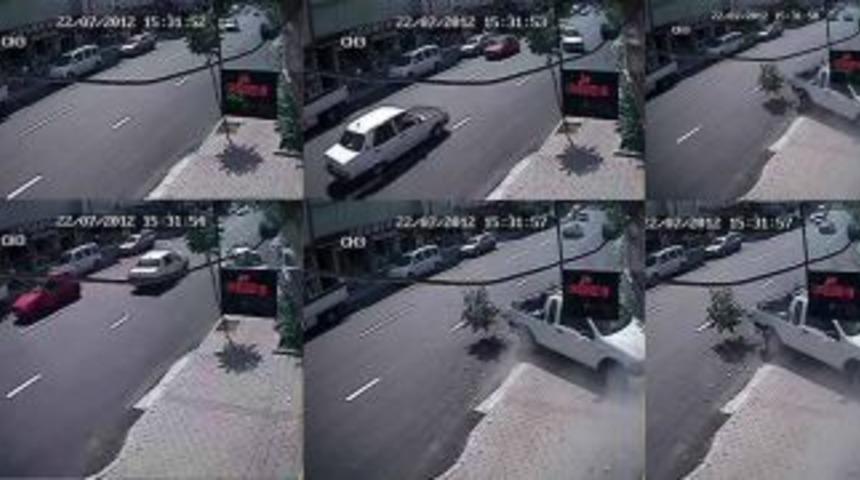 Otomobil sürücü kursuna böyle daldı