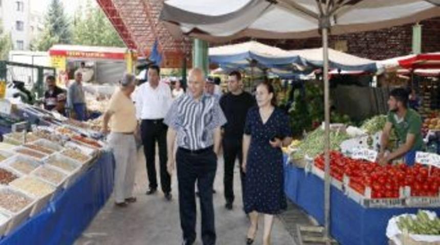 Yenimahalle'de Pazar Denetimi