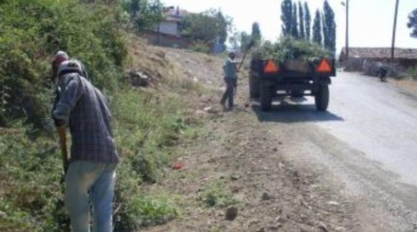 Balıkesir'deki &Ccedil;&ouml;p K&ouml;yde &Ccedil;&ouml;p Temizliği