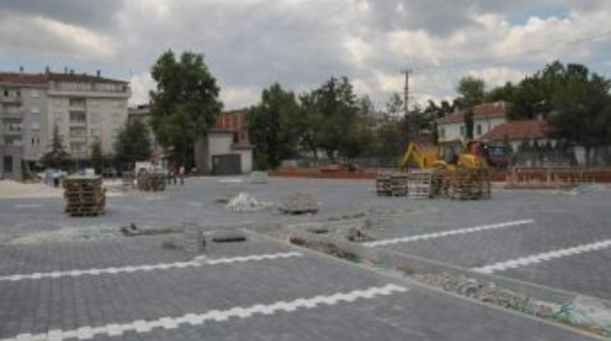 İneg&ouml;l Doğu Garajı &Ccedil;alışmalarında Sona Gelindi