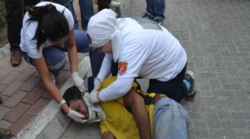 Saruhanlı’da Trafik Kazası: 1 Kişi Yaralandı