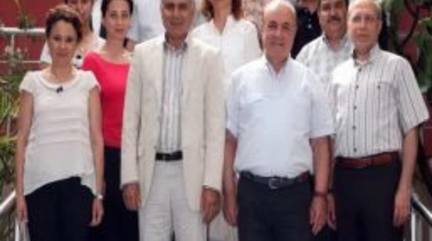 Kent Konseyinden Ga&uuml;n Rekt&ouml;r&uuml; Coşkun'a Ziyaret