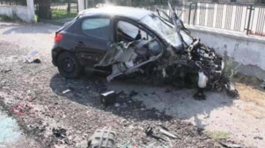 Akhisar&rsquo;da Trafik Kazası