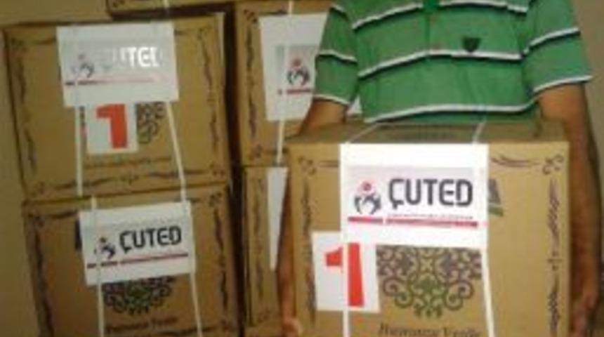 &Ccedil;uted, İhtiya&ccedil; Sahibi Ailelere Ramazan Kumanyası Dağıtıyor