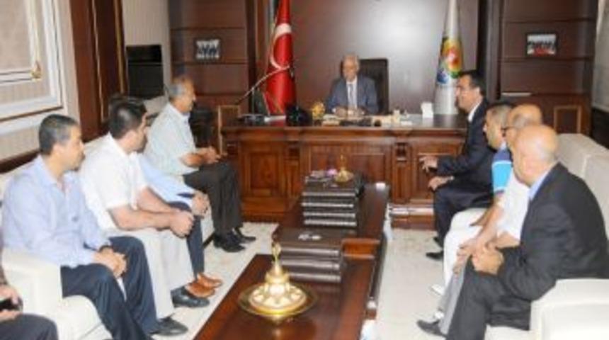 Toptancı Esnafından Zihni Aldırmaz'a Ziyaret