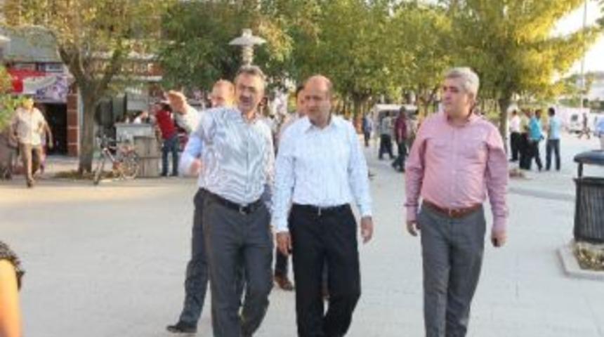 Milletvekili Işık Ve Başkan K&ouml;şker'den Esnaf Turu