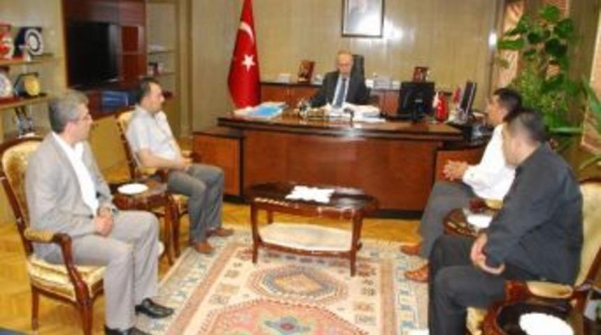 Timader&rsquo;den Vali Ata&rsquo;ya Ziyaret