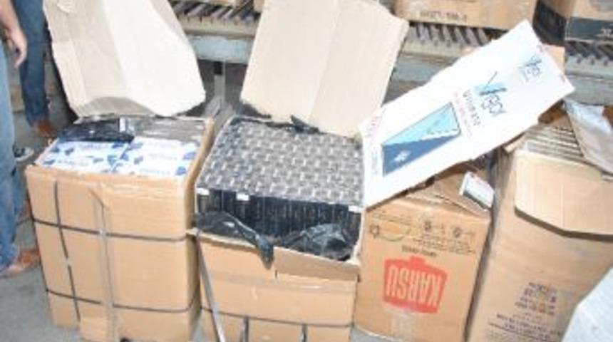 Ankara'da Ka&ccedil;ak Sigara Operasyonu