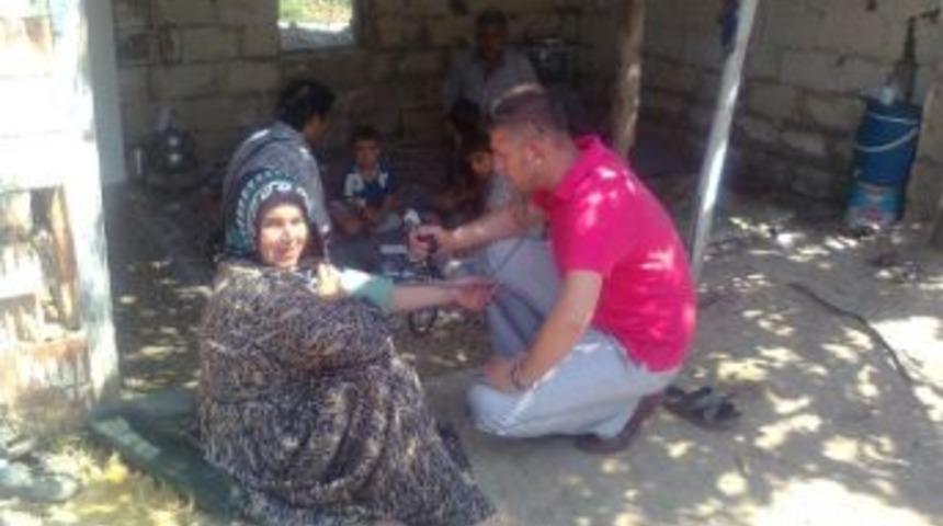 Mevsimlik Tarım İş&ccedil;ileri Sağlık Taramasından Ge&ccedil;irildi