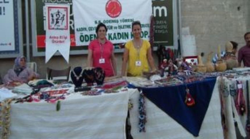 Ödemiş Kadın Kooperatifi Alaçatı’da Stant Açtı