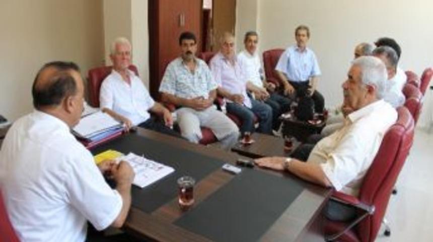 Muhtarlardan Şahin'e Ziyaret