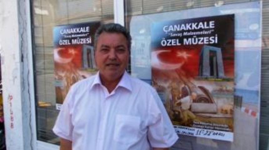 &Ccedil;anakkale Savaşı Gezici M&uuml;zesi Şark&ouml;y&rsquo;e Geldi