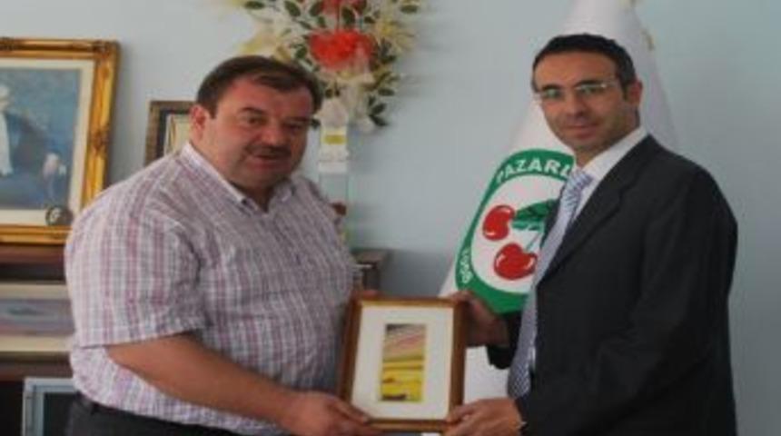 Gıda, Tarım Ve Hayvancılık İl M&uuml;d&uuml;r&uuml; Satıcı&rsquo;dan Başkan Torun&rsquo;a Ziyaret