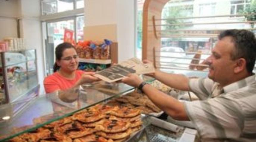 Pide kağıt ile &ccedil;evreye destek oluyor