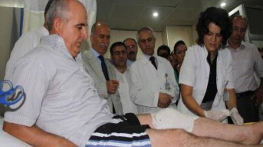 Kamu Hastanesinde &Uuml;cretsiz &Ccedil;amurlu Tedavi D&ouml;nemi Başladı