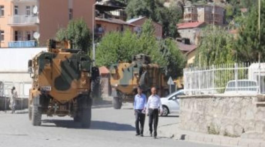 Hakkari&rsquo;de Askeri Hareketlilik