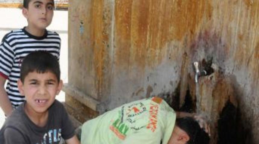 &Ccedil;&ouml;l Sıcaklıkları Vatandaşlara Zor Anlar Yaşatıyor