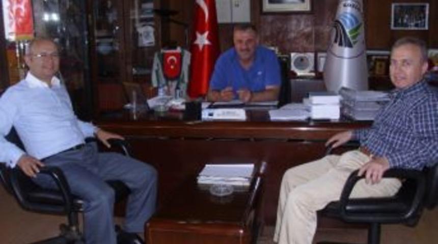 Candan, Başkan Bektaş'ı Ziyaret Etti