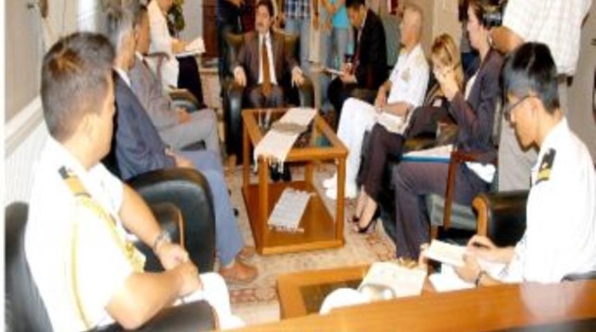 Japon Eğitim Filosu Marmaris&rsquo;te