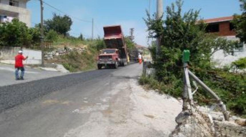 Balı Mahallesi Asfaltlanıyor
