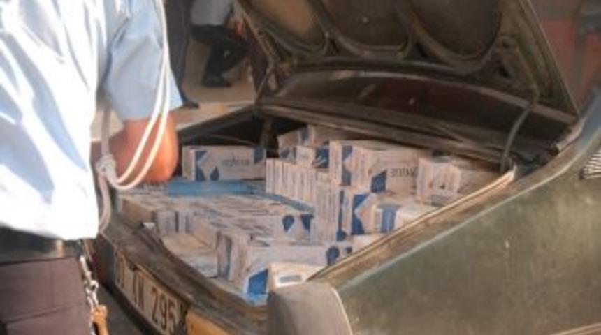 Kadirli'de Ka&ccedil;ak Sigara Operasyonu