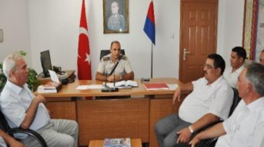 Erdemli İl&ccedil;e Jandarma Komutanı &Uuml;steğmen Orhan Baş G&ouml;revine Başladı