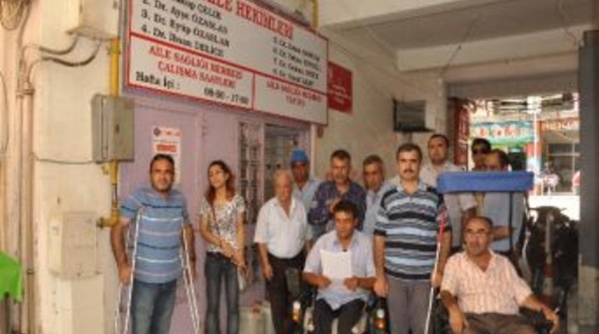 Kırıkkale&rsquo;de Engelli Vatandaşlardan Sağlık Protestosu