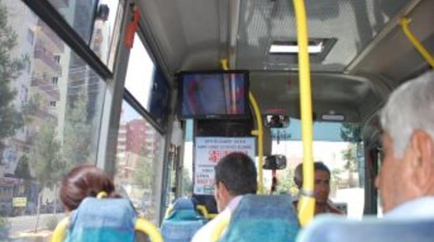 Reklam Haber Monitörleri Otobüslere Yerleştirildi