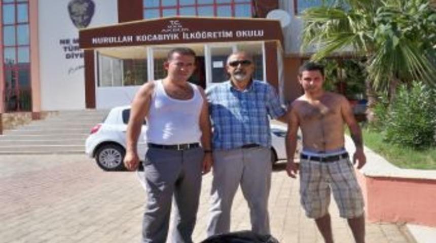 Didim&rsquo;de Mavi Kapak Kampanyasına Bir Destek&rsquo;te Akb&uuml;k&rsquo;ten