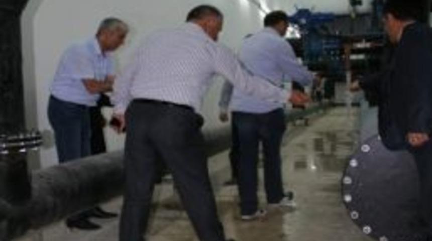 Ak Parti Kars Milletvekilleri İ&ccedil;mesuyu Arıtma Tesislerini İnceledi