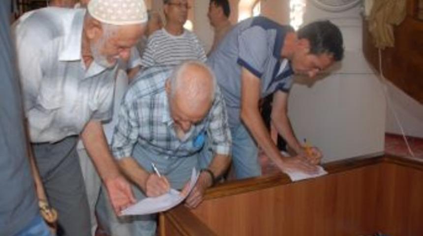 Cami Cemaatine Sit Engeli