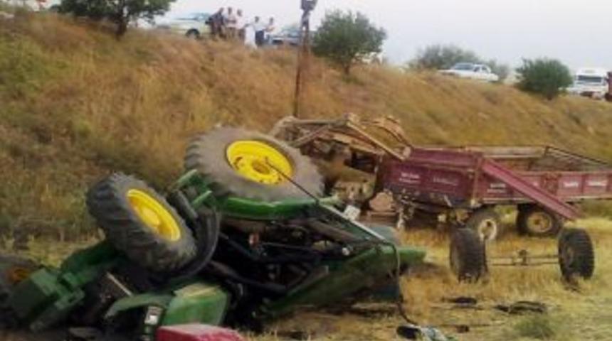 Muhtar Yeni Aldığı Traktörde Can Verdi