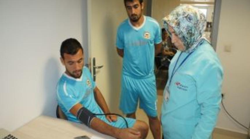 Nazilli Belediyespor Sağlık Kontrol&uuml;nden Ge&ccedil;ti