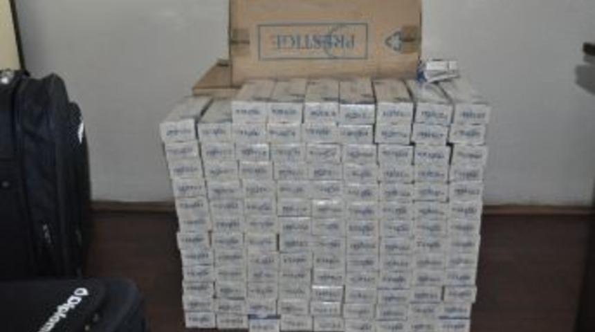 G&ouml;lbaşı&rsquo;nda 5 Bin Paket Ka&ccedil;ak Sigara Ele Ge&ccedil;irildi