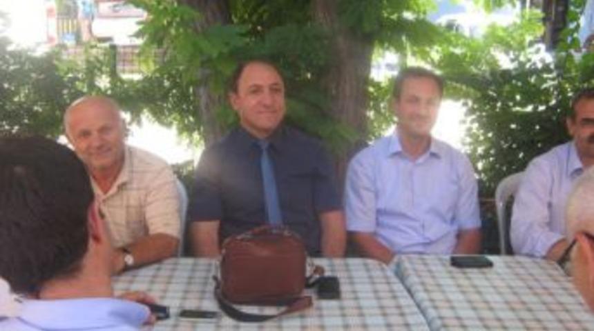 Mesut Şent&uuml;rk'ten veda ziyareti