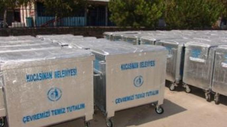 Kocasinan &Ccedil;&ouml;p Konteynırı Aldı