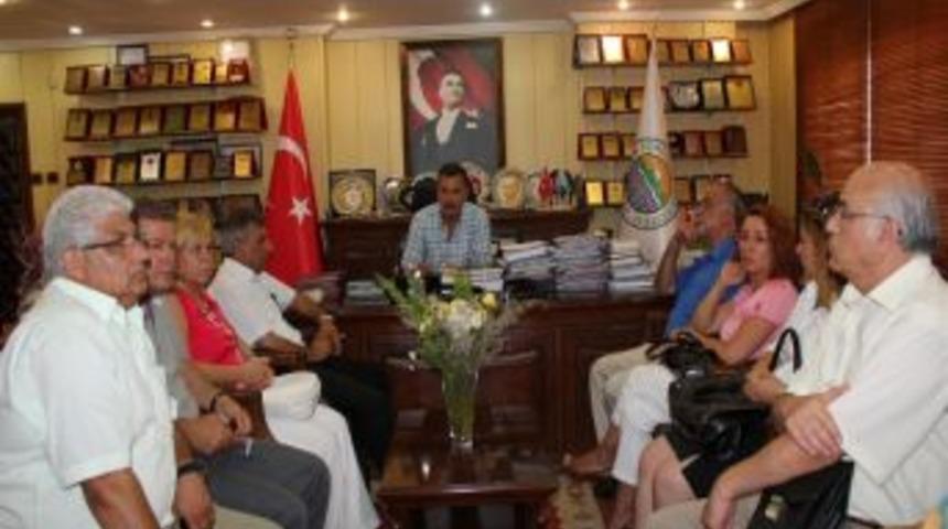 Chp İl Y&ouml;netiminden Başkan Tuna&rsquo;ya Ziyaret