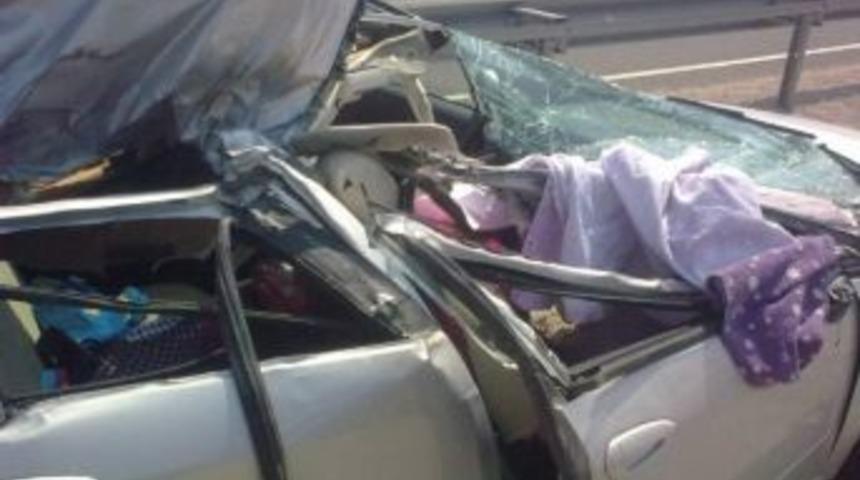 Karab&uuml;k&rsquo;te Trafik Kazası: 1 &Ouml;l&uuml;, 4 Yaralı