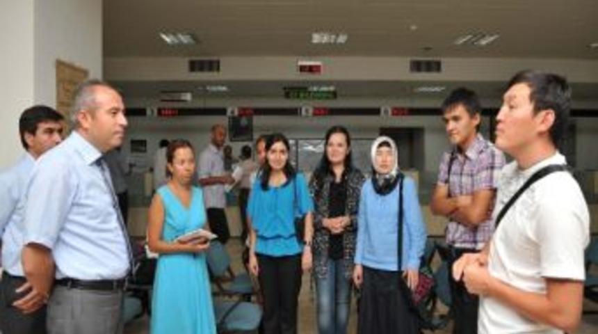 Altındağ Belediyesi Kırgızistanlı Öğrencileri Ağırladı