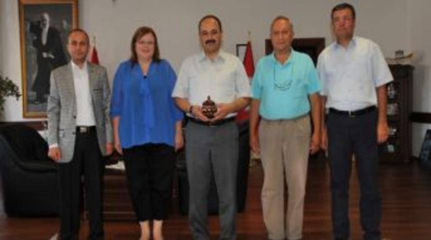 Rekt&ouml;r Aydın&rsquo;a Kasy&ouml;der&rsquo;den Ziyaret