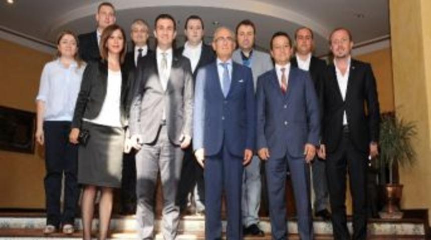 Samgiag Yeni Y&ouml;netimi Başkan Yılmaz&rsquo;ı Ziyaret Etti